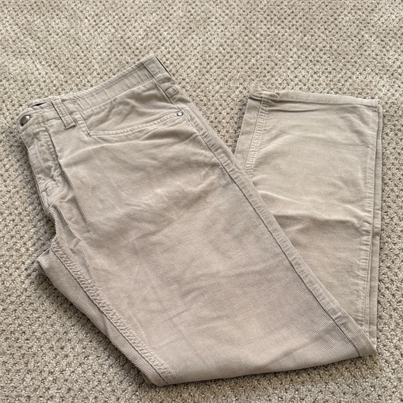Saks Fifth Avenue Men's Corduroy Pants in Light Brown - Picture 1 of 4